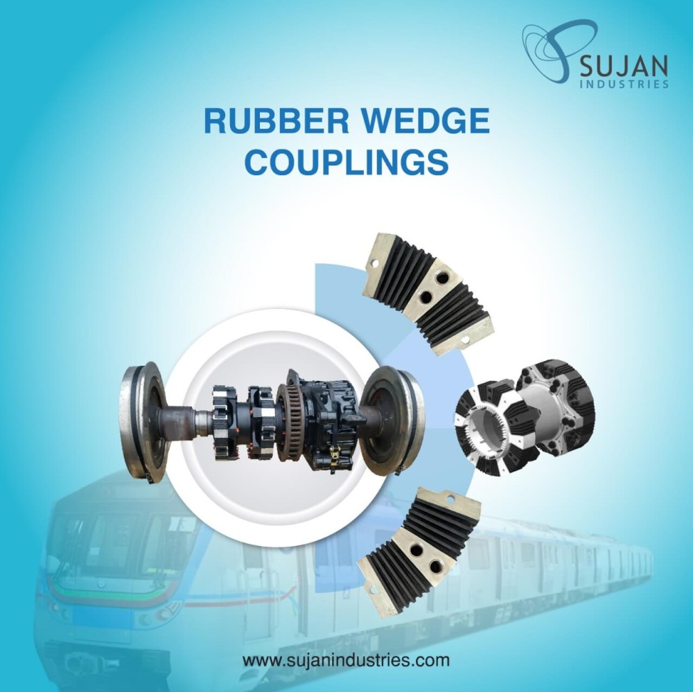 Rubber Wedge Couplings Features & Application in Railway Industry